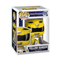 Funko Pop! TV: Mighty Morphin Power Rangers 30th Anniversary - Yellow Ra... - £19.74 GBP