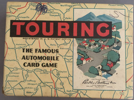 Touring Famous Automobile Card Game Vintage Parker Brothers Car Complete... - £11.57 GBP