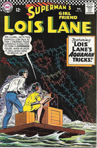 Superman&#39;s Girlfriend Lois Lane Comic Book #72, DC Comics 1967 FINE+ - £18.17 GBP