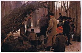 Postcard Maple Sugar Bush Upper Canada Village Morrisbburg ON - £2.21 GBP