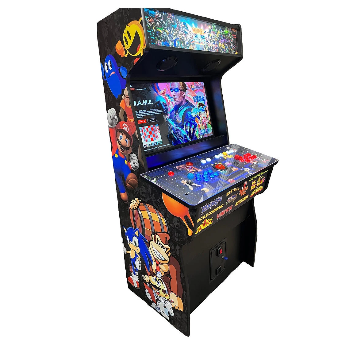 Two Player Premium Upright Arcade with 10,000 Games - $6,808.86 CAD