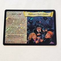 Harry Potter 11/116 Human Chess Game Base Set Holo Foil Trading Card Game 2001 - £11.80 GBP