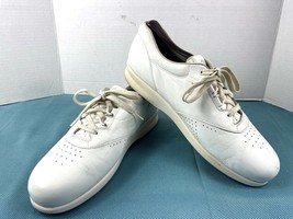 SAS Oxford Women 10 M Free Time Shoes White Leather Orthopedic Tripad Co... - $27.54