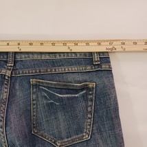Elite Jeans Women’s Size 13/14 Blue Stretch Distressed Pants (34×32) PR95726 image 6