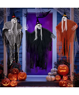 3Pcs Halloween Hanging Ghosts Decorations Outdoor Indoor Scary Skeleton - $799.99 MXN