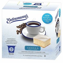 Entenmann&#39;s Single Serve Coffee, Vanilla, 18 count box - £11.16 GBP