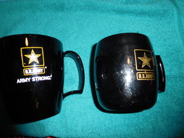 2 US Army Plastic Coffee Cups - £7.87 GBP