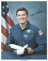 Bruce Melnick Signed Autographed Color NASA 8x10 Photo - $49.99