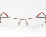 Chique by MENRAD 223033-101 GOLD /BROWN /RED UNIQUE EYEGLASSES Chic 54-1... - $74.24