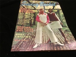 Sewing Basket Magazine August 1972 Brother and Sister Knit Vests - $10.00