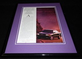 1992 Audi 100 V-6 11x14 Framed ORIGINAL Vintage Advertisement - $34.64