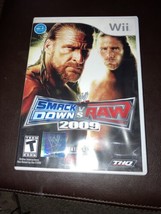 WWE SmackDown vs. Raw 2009 Featuring ECW (Nintendo Wii, 2008) - £5.13 GBP