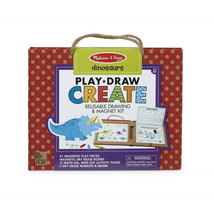 Melissa & Doug 31321 Dinosaur : Play, Draw, Create Reusable Drawing & Magnet Kit - $23.33