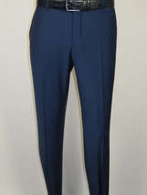 Men Suit BERLUSCONI Turkey Italian Wool 180's Single Breasted K442-12 Navy image 10
