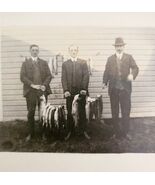 RPPC CYKO Men With Fish #2 c1905 Victorian Era Clothing Rare Unposted PC... - €60,05 EUR