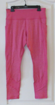 Member&#39;s Mark Active Soft Ribbed Pocket Legging PINK Women&#39;s Sz L-XXL NWT - $19.58