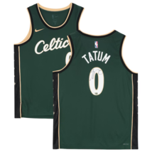 Jayson Tatum Autographed Celtics 2022-23 City Edition Swingman Jersey Fanatics - £553.23 GBP