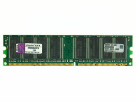 Kingston Value Ram 1GB x1 266MHz KVR266X64C2/1G Ddr PC2100 Dimm CL2 Desktop Ram - £31.15 GBP