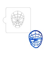 Spiderman Large Size Stencil And Cookie Cutter Set USA Made LSC321L - $8.12 CAD
