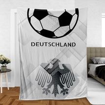 Germany Soccer 2023 FIFA Women&#39;s World Cup Fleece Blanket   - £27.90 GBP+