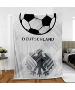Germany Soccer 2023 FIFA Women&#39;s World Cup Fleece Blanket   - $47.85 CAD+