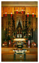 Soto Zen Buddhist Temple Sanctuary Honolulu Hawaii Postcard - £5.38 GBP