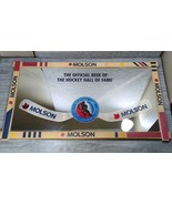 Vintage Molson Beer Mirror Hockey Hall Of Fame 42&quot; x 24&quot; Rare Canadian - $367.67 CAD