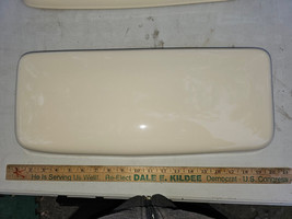 23OO20 AMERICAN STANDARD TOILET TANK LID, ALMOND, 19-1/4&quot; X 8&quot; OVERALL, VGC - $56.04