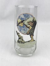 Coca Cola Collectible Glass Americana Series Normal Rockwell #3 - $7.95