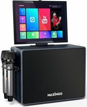 Masingo Professional Karaoke Machine for Adults with Built in 15&quot; Touch ... - $125.96