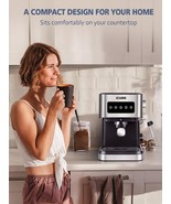 ICUIRE 20 Bar Espresso Coffee Machine, Espresso and Cappuccino Latte Mak... - £86.93 GBP