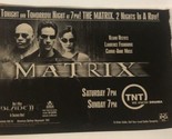 The Matrix TV Guide Print Keanu Reeves Carrie Anne Moss TPA6 - $5.93