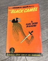 1941 The Black Camel, Charlie Chan Mystery Earl Derr Biggers 1st Print P... - $4.87