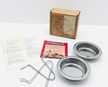 HOTCO Australian George  Chicken Holder W/ Recipes  Vintage  Set of 2 - £15.04 GBP