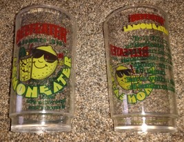 LOT OF 2 - 12 Oz Beefeater the Summer Gin Lemoneater Cup Plastic NEW! - £3.13 GBP