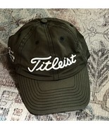 Titleist Golf Hat Cap Green White Embroidered Strap BacK Ocean Acres CC - $15.83