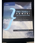 PRO TOOLS 7 POWER!: THE COMPREHENSIVE GUIDE By Colin Macqueen &amp; Steve Al... - €19,09 EUR