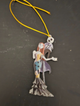 Nwot Disney Nightmare Before Christmas Jack And Sally Ornament Free Shipping - £6.36 GBP