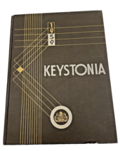 Yearbook Kutztown State College Pennsylvania PA Keystonia Book 1959 - $27.91