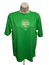 2012 NYRR NYC Half Run the City Central Park Womens Medium Green Jersey - £14.78 GBP