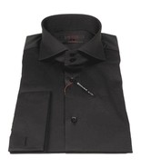 Men Shirt AXXESS Turkey Egyptian Cotton High Collar French Cuffs 224-05 ... - $1,692.56 MXN