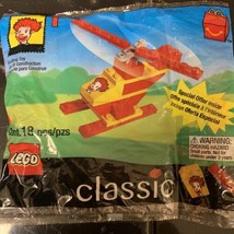 Ronald McDonald Helicopter  1999 LEGO Classic Happy Meal Toy Sealed - $9.34 CAD