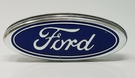 Ford Medallions Set of 2 Plastic Logo Foam Blue Silver Stuck Together Vintage  - $14.20