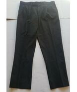 BLACK TUXEDO PANTS SIZE 42R WEDDING PROM FORMAL 41 X 32 MADE IN THE USA - €23,72 EUR
