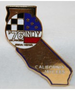 Vintage 1976 CALIFORNIA JAYCEES Hat/Jacket/Vest PIN CA Indianapolis Meeting - $9.85