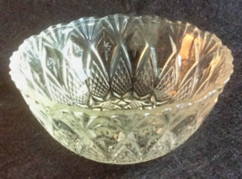 Pasari Indonesia Glass Fruit Bowl Artisan Decorative Unique Centerpiece - $17.99