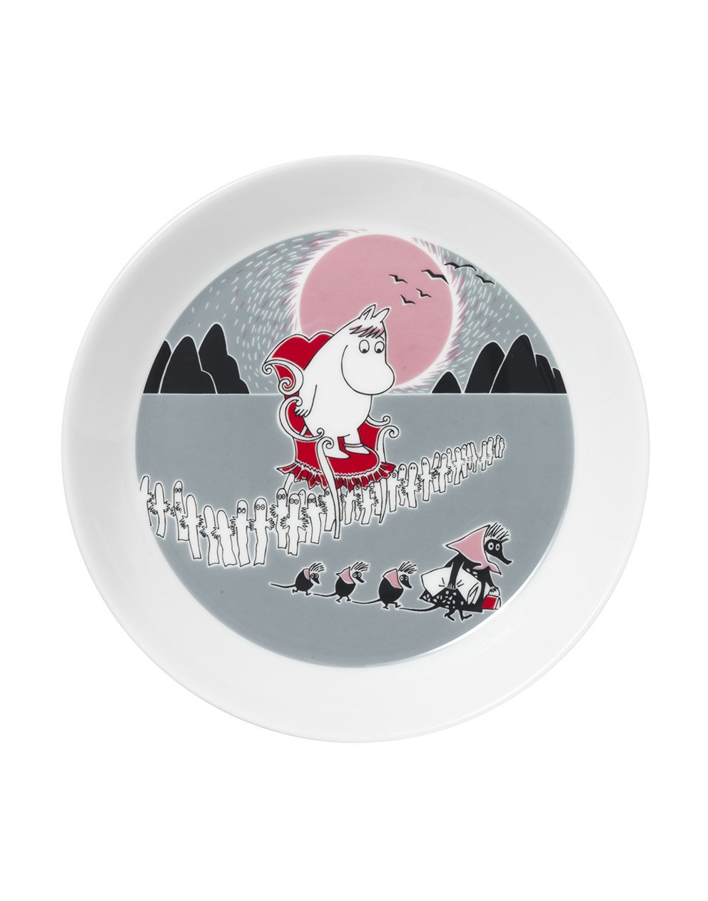 Moomin Adventure Move Salad Plate 19cm - £27.37 GBP