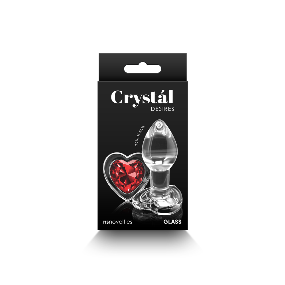 Crystal Desires Red Heart Small - $14.90