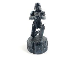 Stormtrooper Star Wars Saga Edition Black Chess Game Replacement Piece 2005 - £5.13 GBP