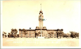 RPPC Administration Bldg Great Lakes Naval Training Sta Chicago 1940s Postcard  - £10.47 GBP